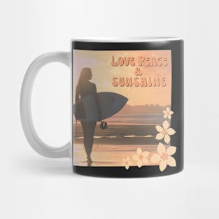 Love Peace and Sunshine Mug